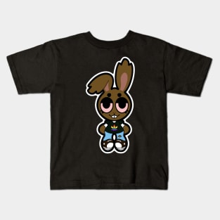 Philadelphia Pride Flag Bunny Kids T-Shirt